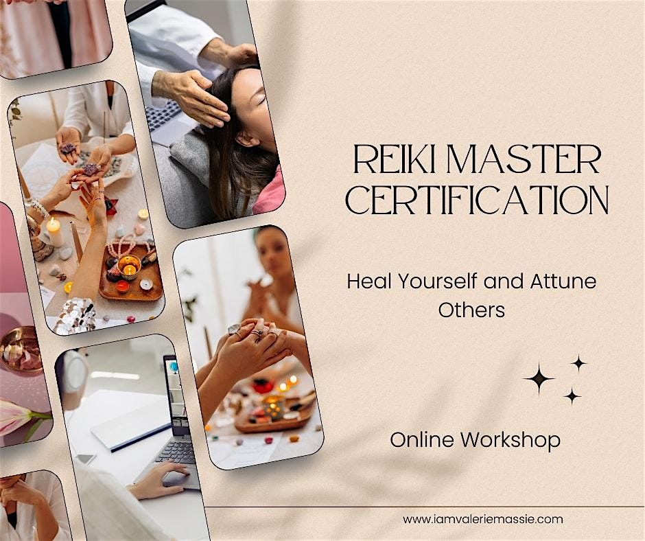 Reiki Level 3 Online Attunement & Master Certification Course