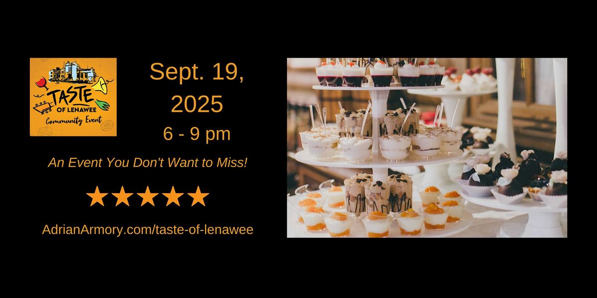 Taste of Lenawee 2025
