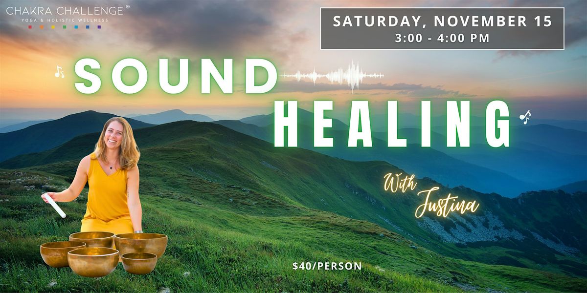 Sound Healing with Justina