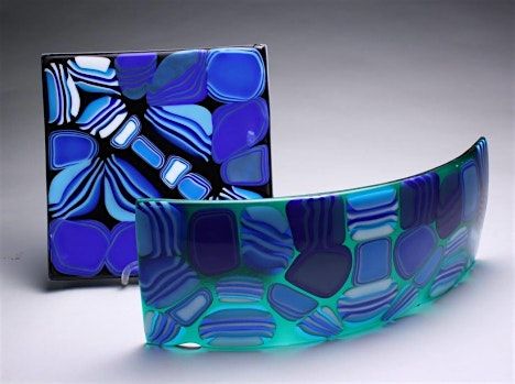 Fused and Slumped Murrine Plates  with Daniel Lolley