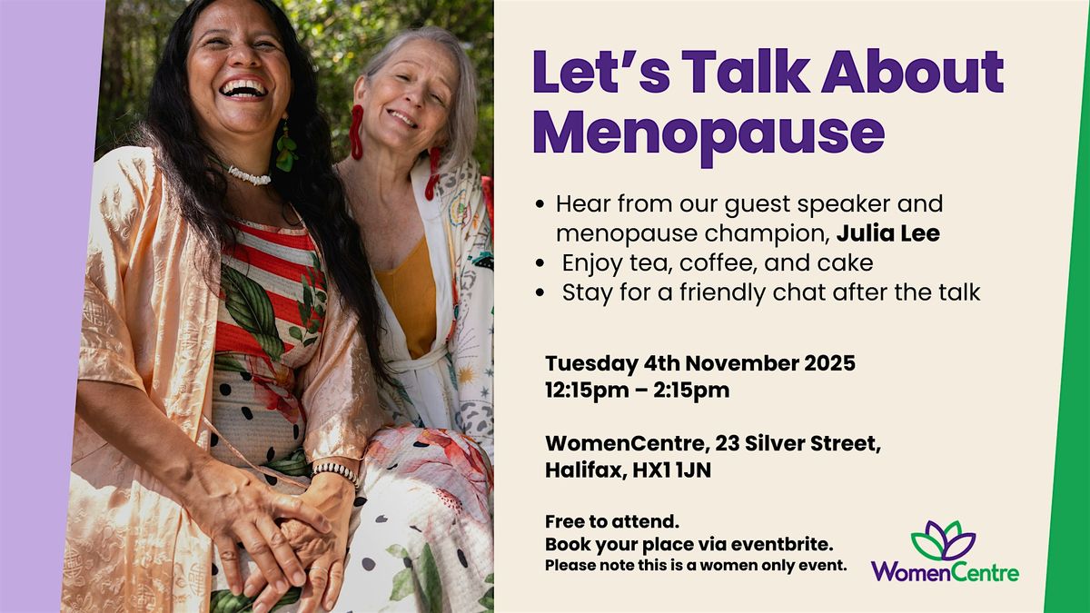 Let's Talk About Menopause  - Awareness Talk and Conversation