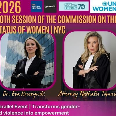 Dr Eva Kroczynski, Attorney Nathalie Tomasini