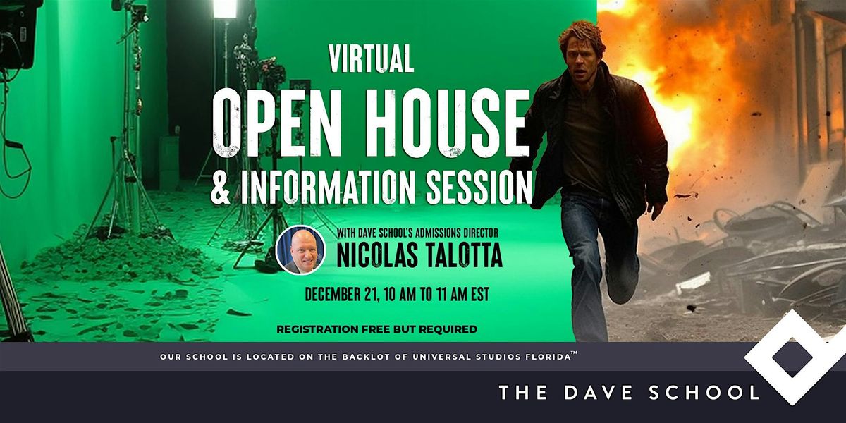 DAVE School Virtual Open House & Information Session