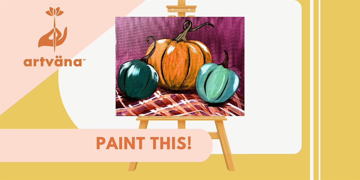 Artvana Sip & Paint art class at Ocean5 in Gig Harbor October 2025