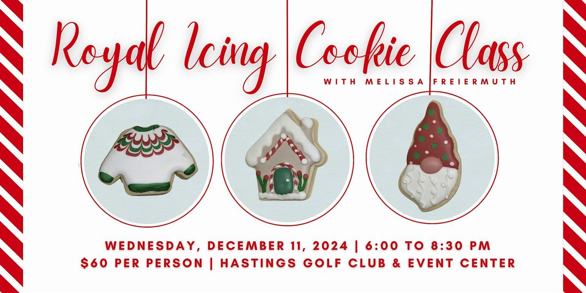 Christmas Royal Icing Cookie Decorating Class