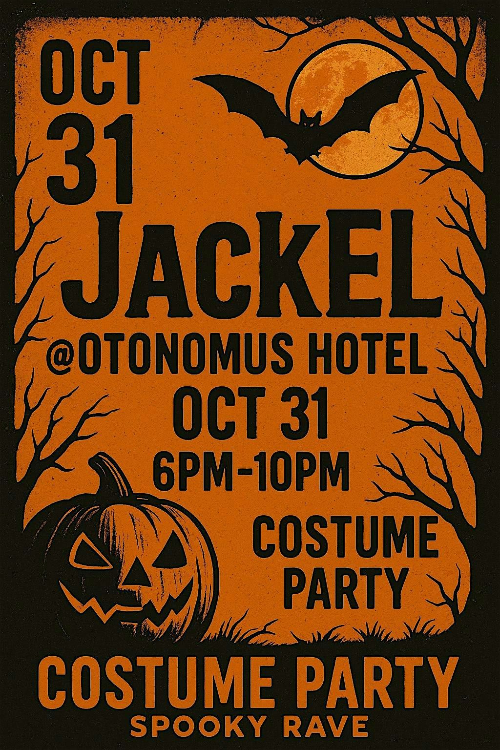 Halloween Party w JackEL @Otonomus Hotel