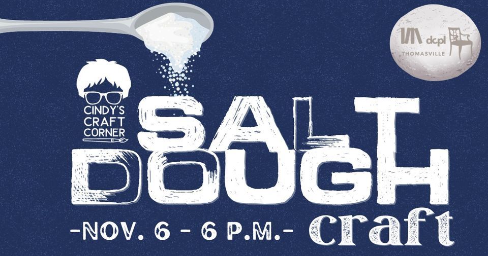 Cindys Craft Corner Salt Dough Craft, Thomasville Public Library, 6