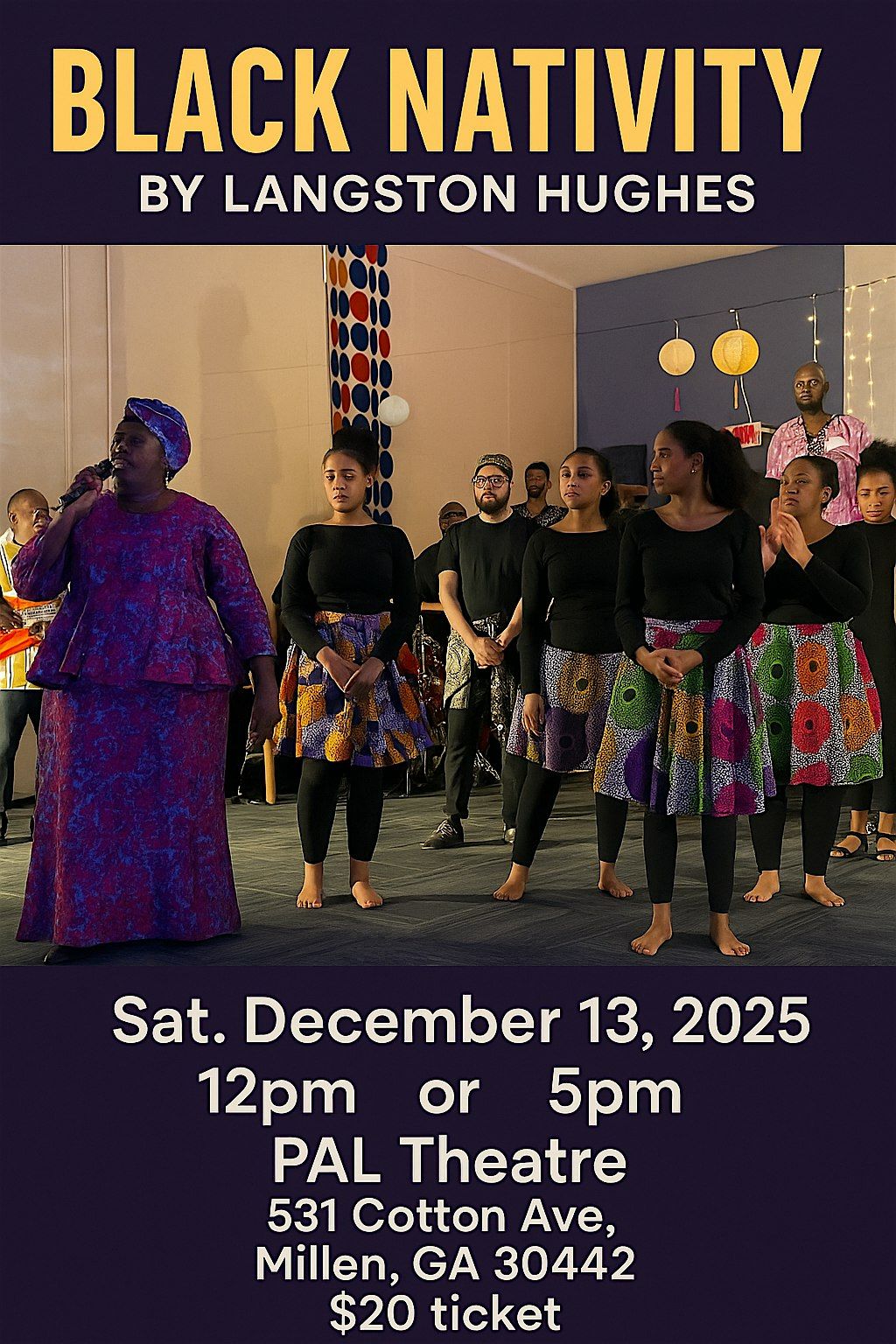 Black Nativity by Langston Hughes - original production