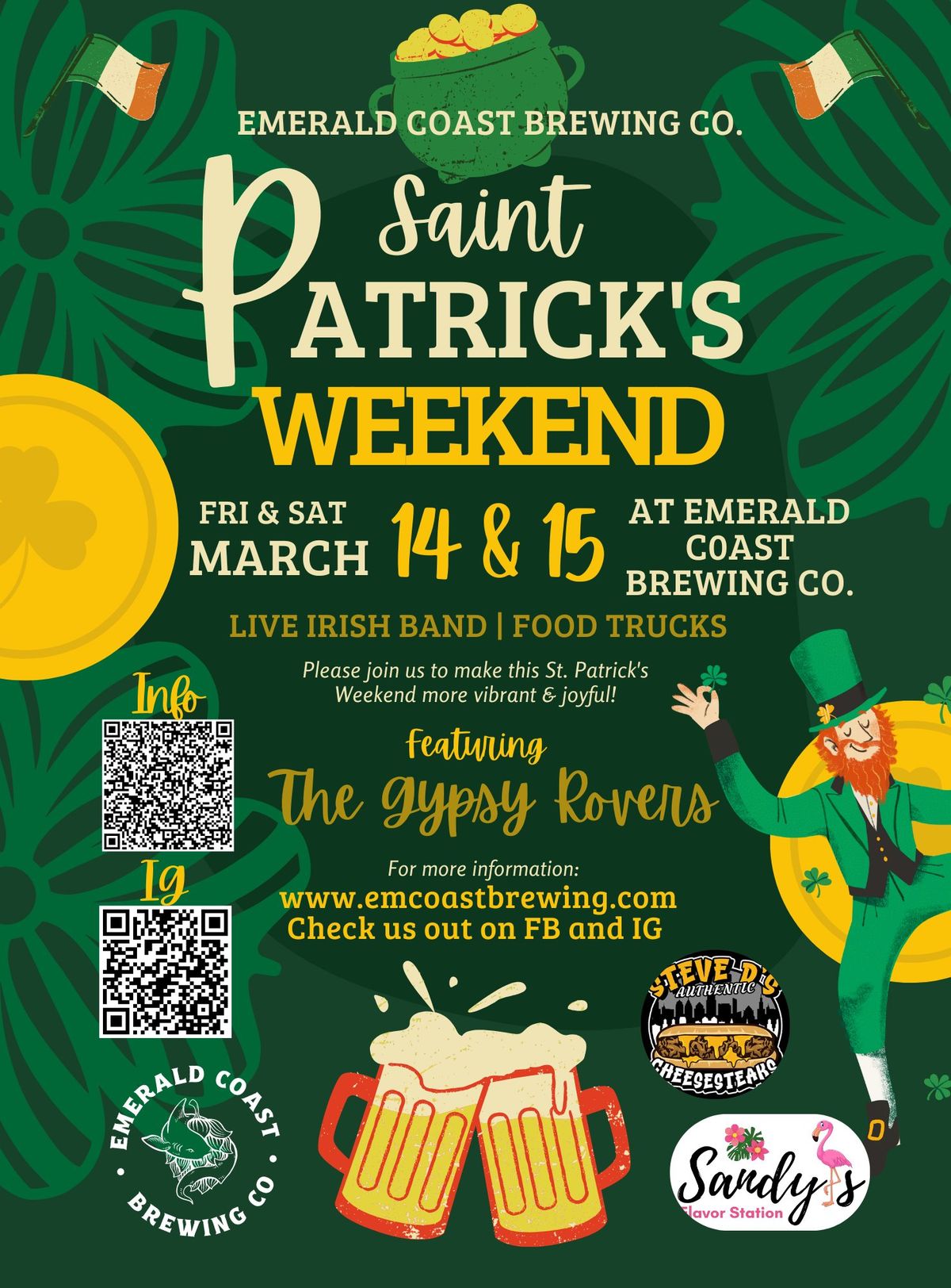 ECBC's Saint Patrick's Weekend Party!