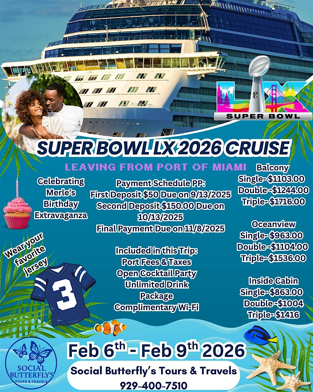 Super Bowl LX 2026 Cruise