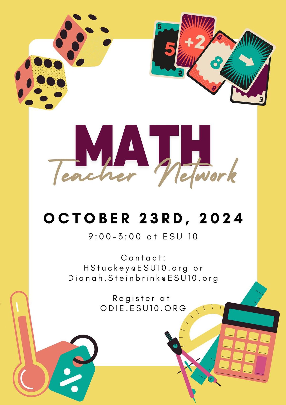 ESU 10 Math Teacher Network