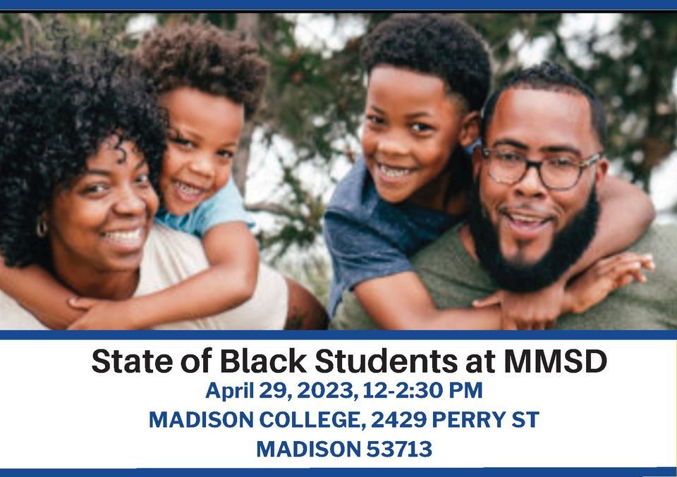 Mmsd Login State of Black Students in MMSD, Madison College - Goodman South Campus ...