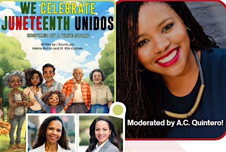 Live Author Q & A + Giveaways!  Preview We Celebrate Juneteenth Unidos