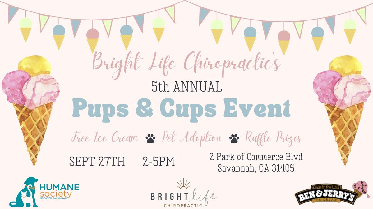 Bright Life Chiropractic's 5th annual Pups and Cups