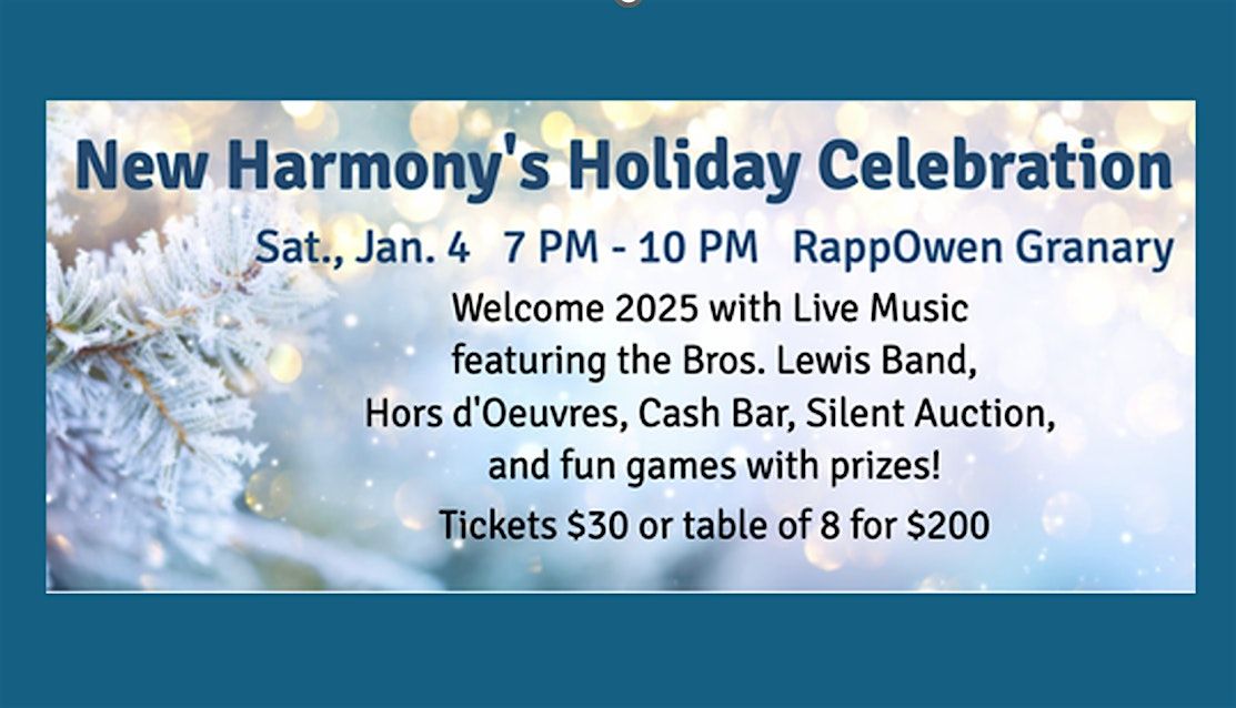 New Harmony Holiday Celebration