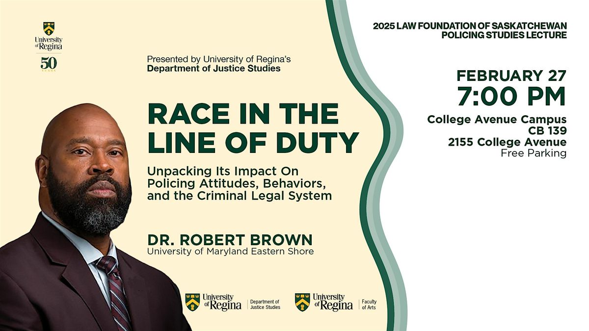 2025 Law Foundation of Saskatchewan Lecture with Dr. Robert Brown