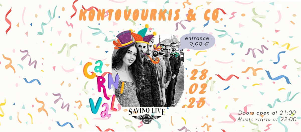 KONTOVOURKIS & Co. LIVE CARNIVAL PARTY