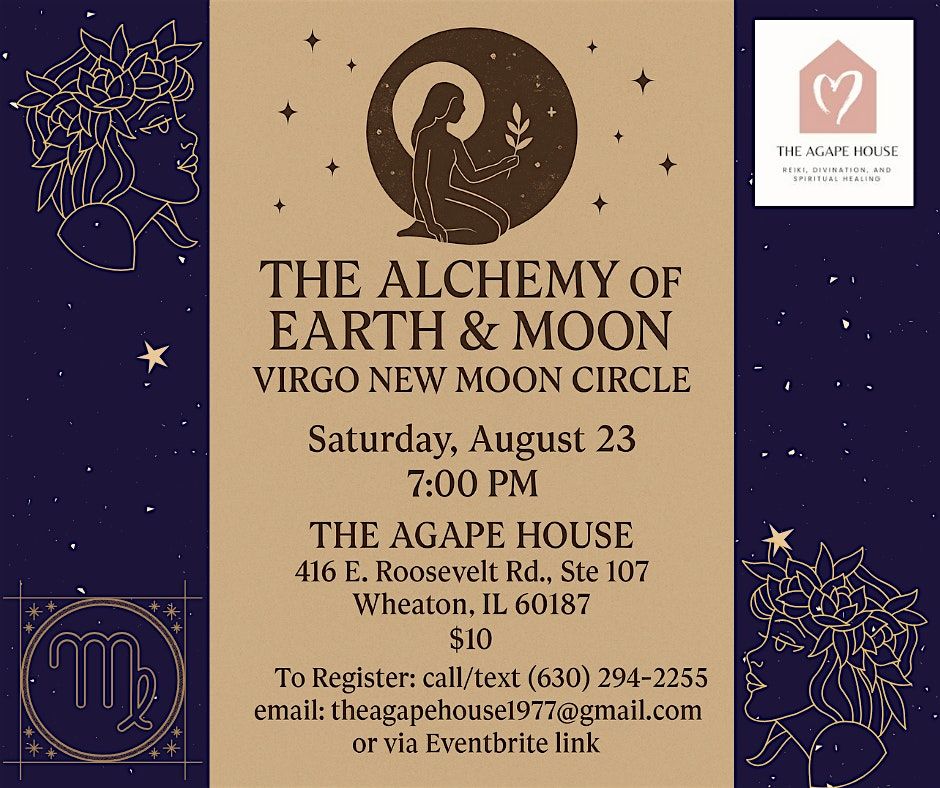 \u2728 The Alchemy of Earth & Moon: Virgo New Moon Circle