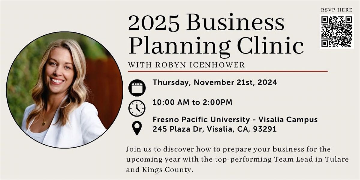 2025 Business Planning Clinic