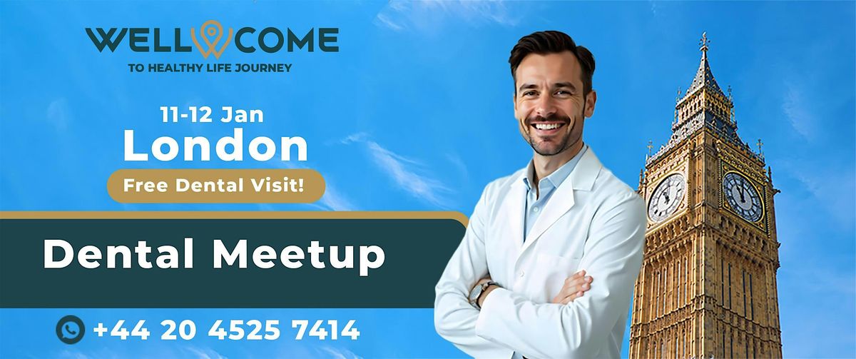 Free Dental Meetup in London with on-site X-ray!