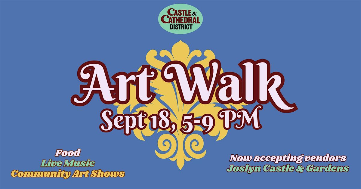 Art Walk Vendor Call