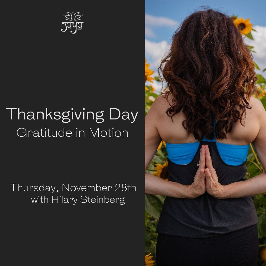 Thanksgiving Day Yoga