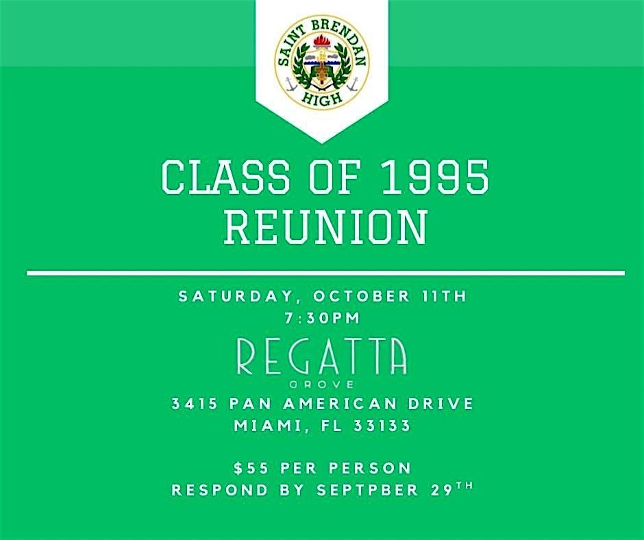St Brendan Class of 1995 Reunion
