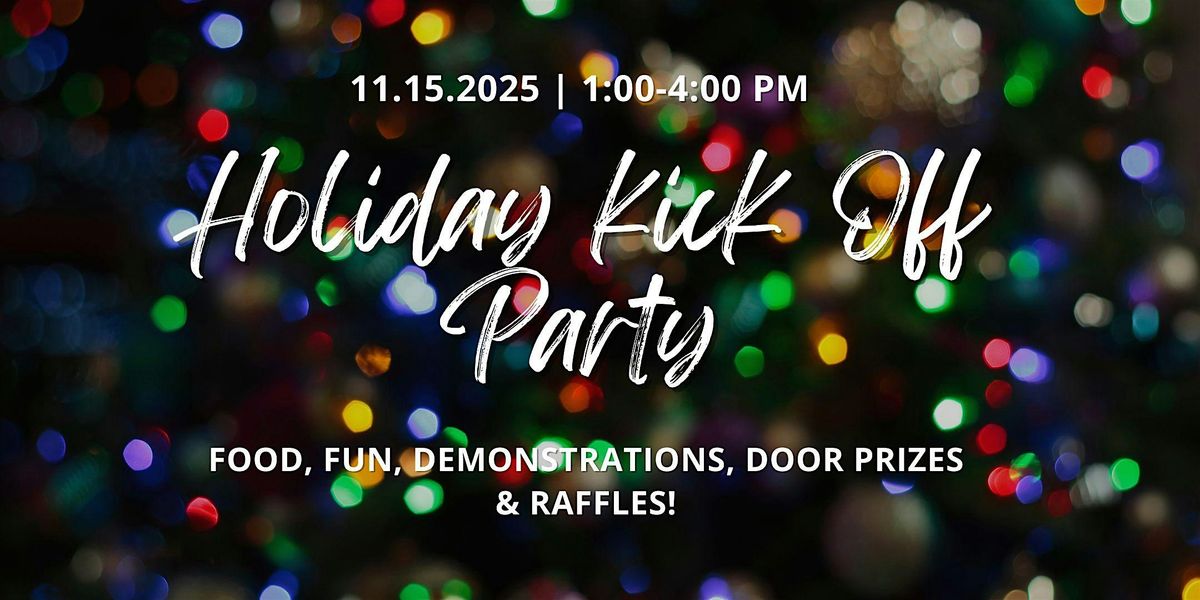 Holiday Kick Off Event