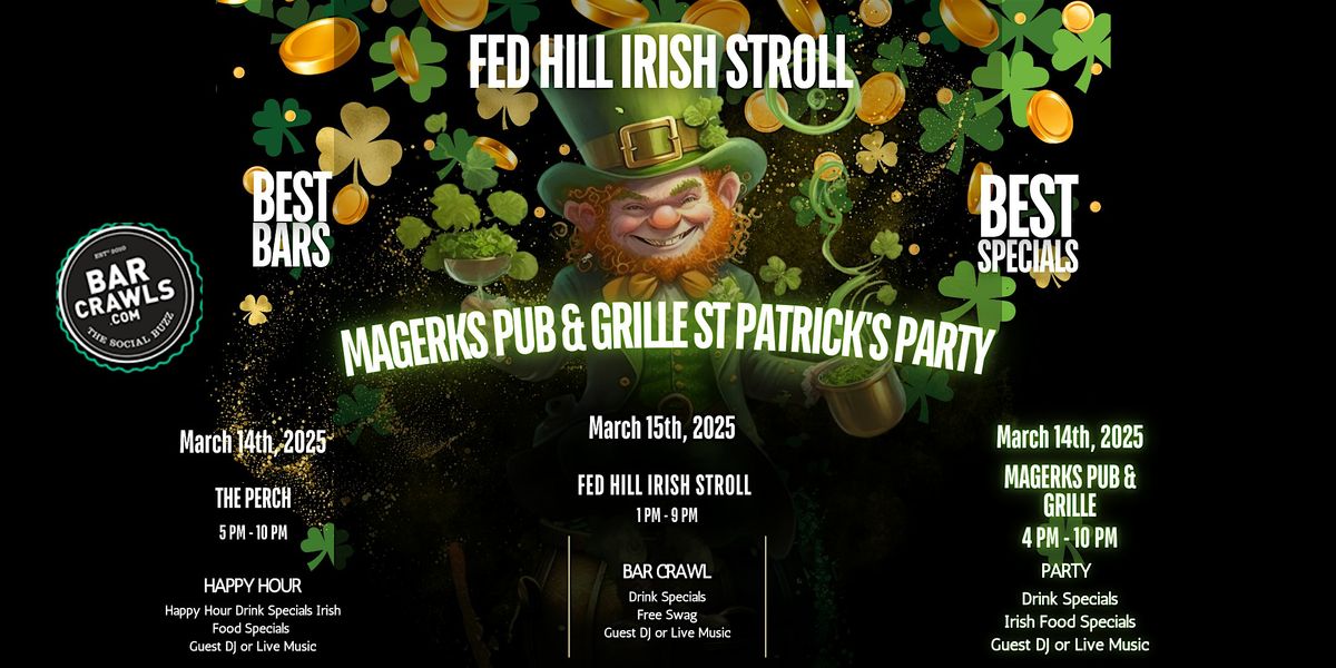 Fed Hill's St Patrick's Leprechaun Lap presented by Barcrawls.com