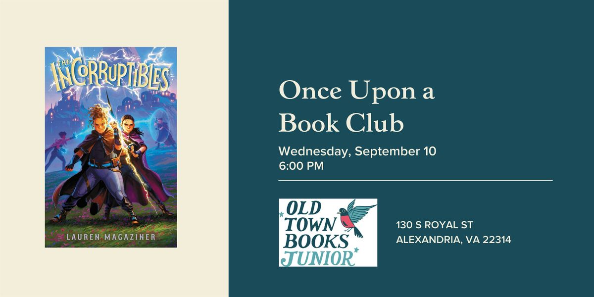 September Once Upon a Book Club