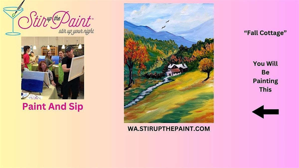 West Seattle Paint and Sip, Paint Party, Paint Night (Wine Included)