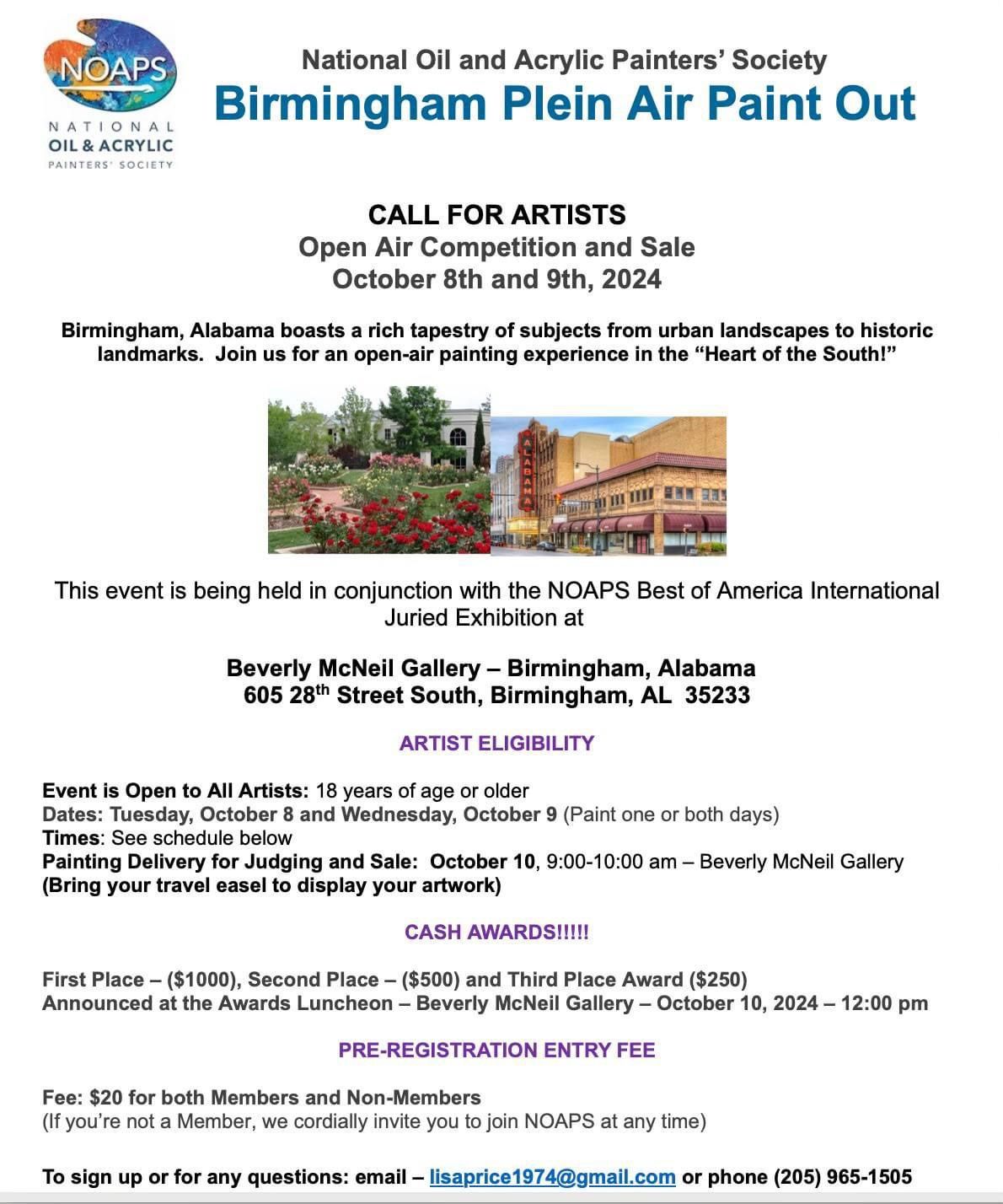 NOAPS Plein Air Event