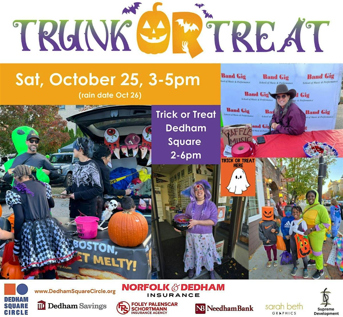 Dedham Square Trunk or Treat
