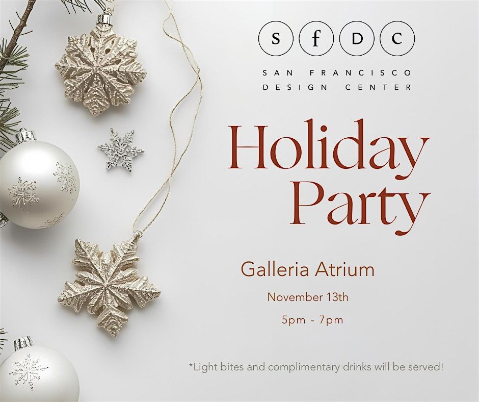 Holiday Party at San Francisco Design Center