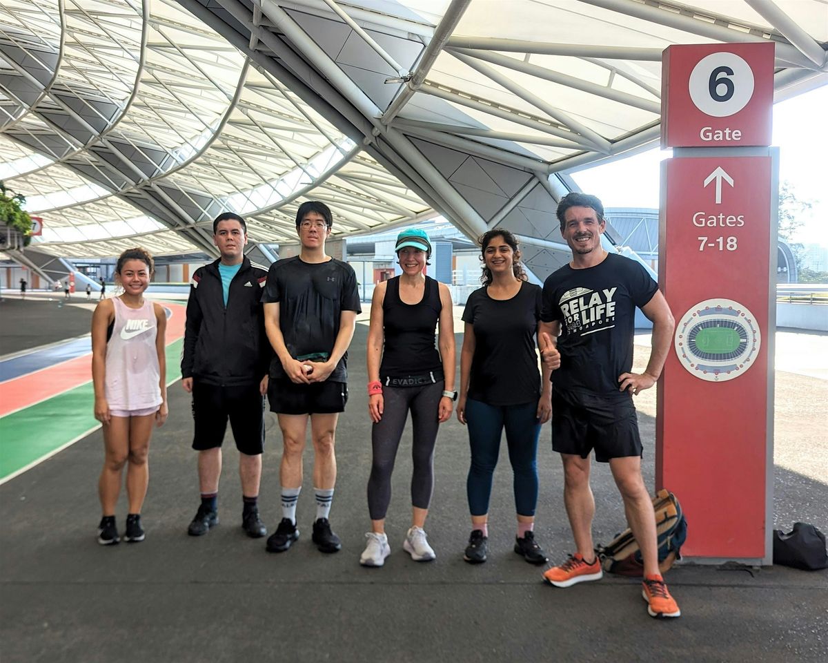 Interval Running at National Stadium