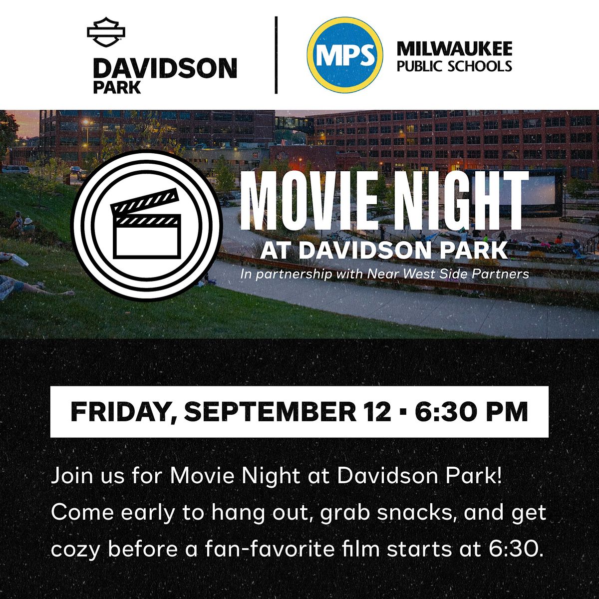 Movie Night at Davidson Park - September