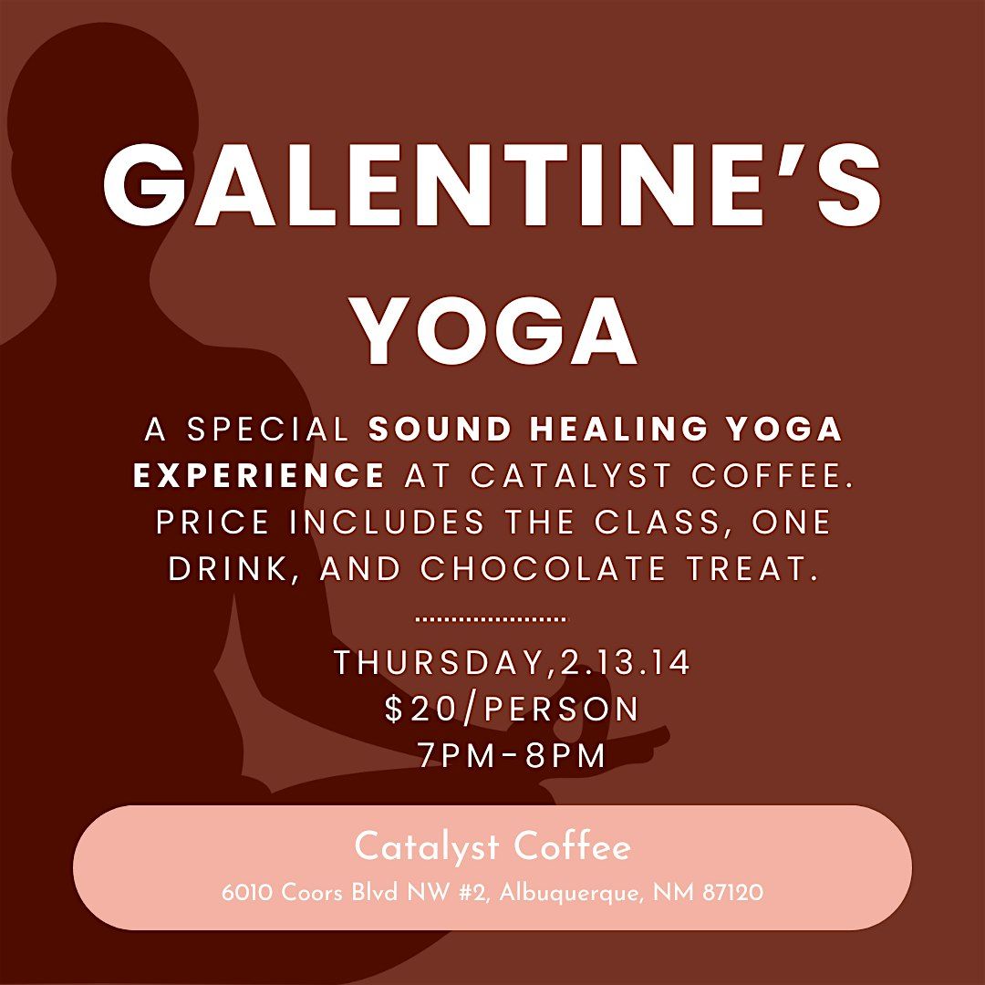 Galentine's Yoga at Catalyst Coffee