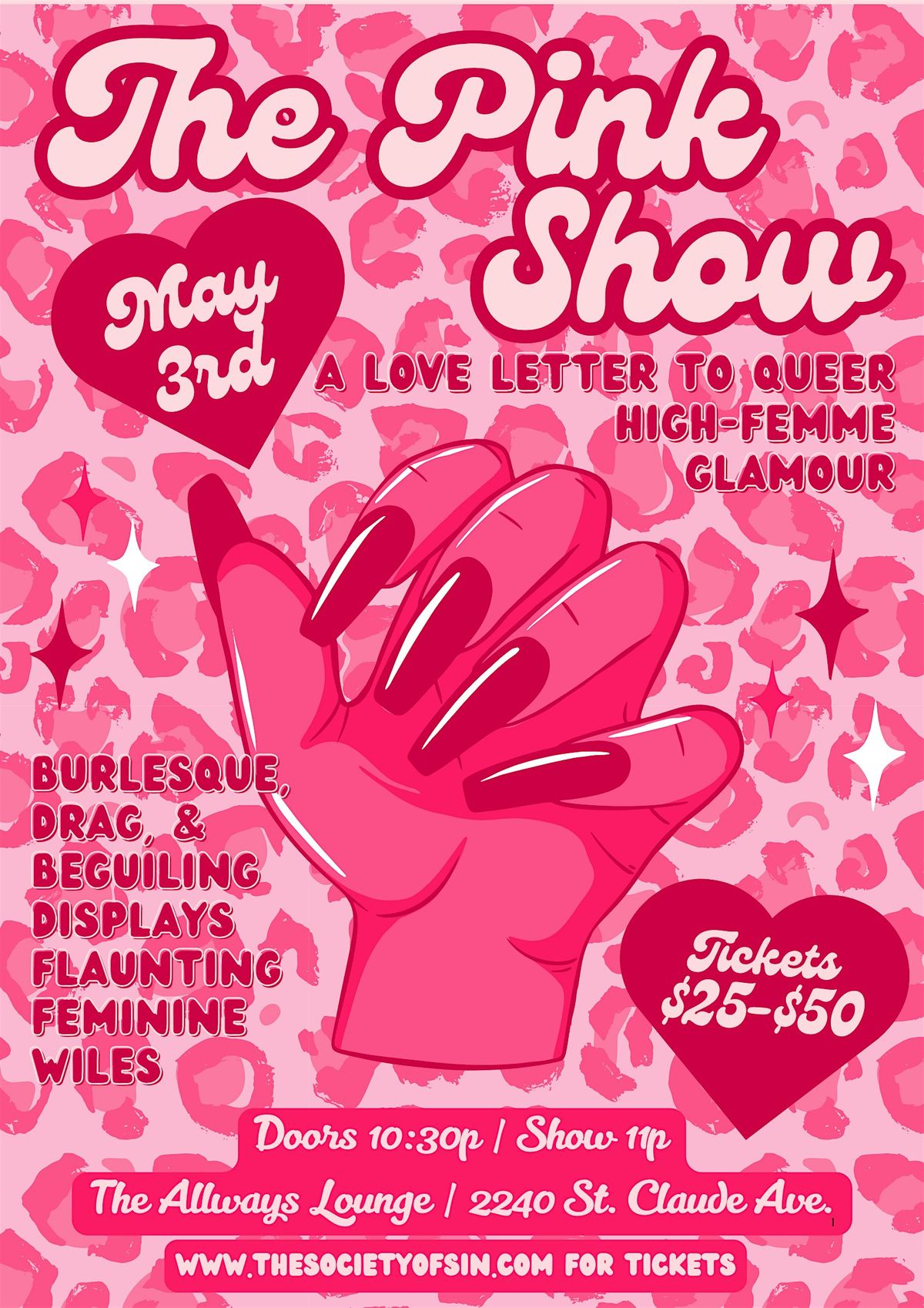 THE PINK SHOW: A Love Letter to Queer High-Femme Glamour