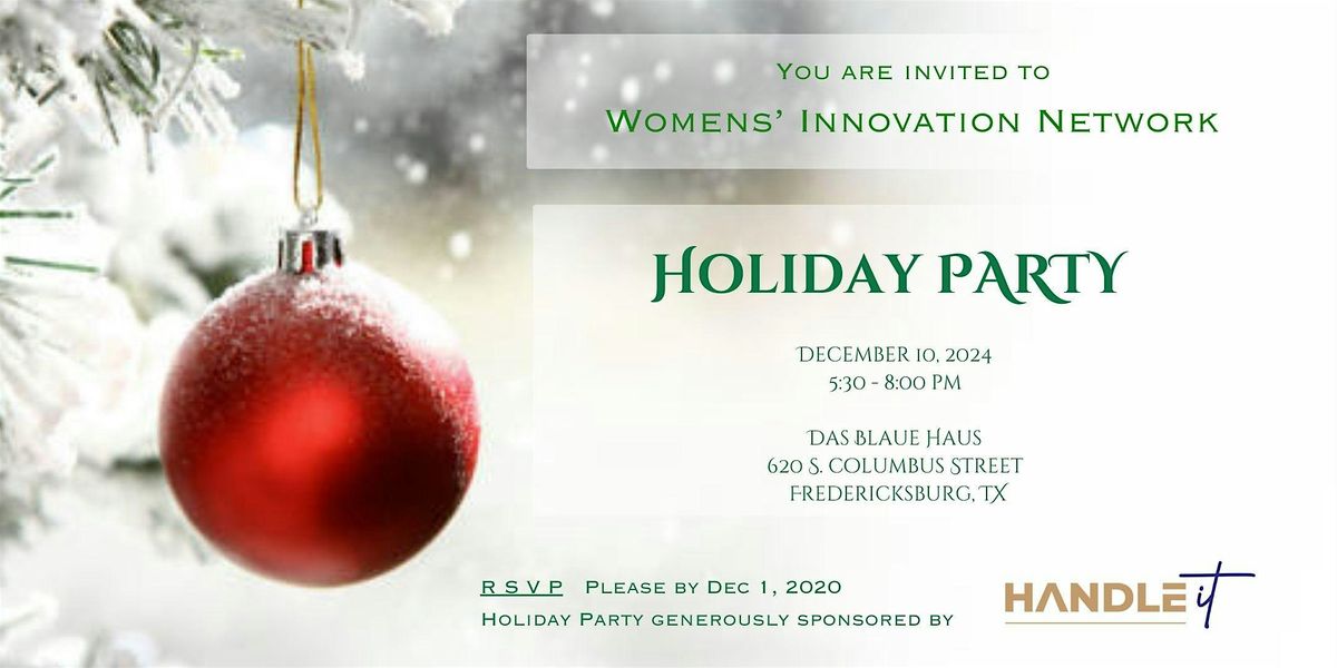 WIN Holiday Party