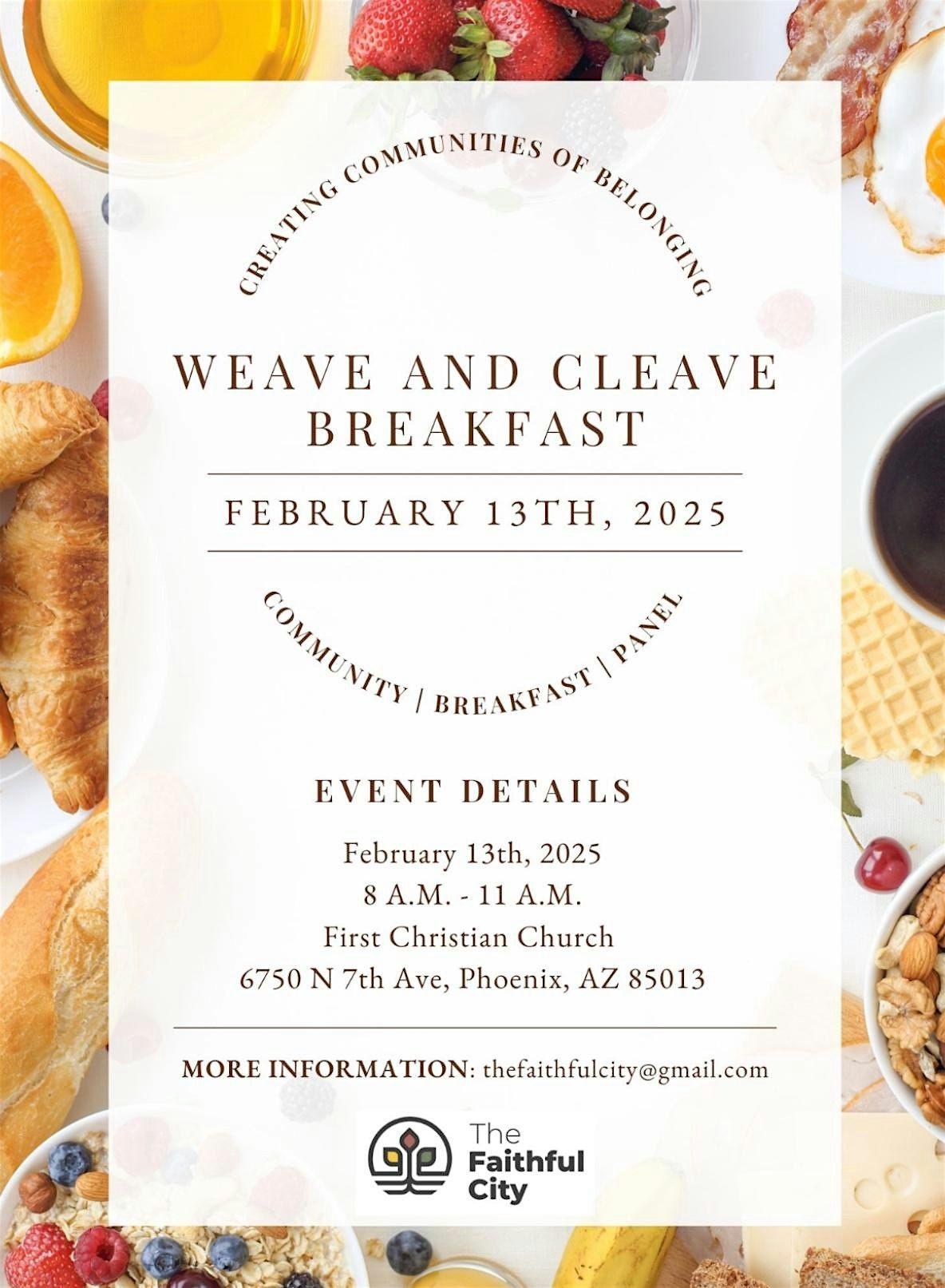 Weave and Cleave Breakfast 2025