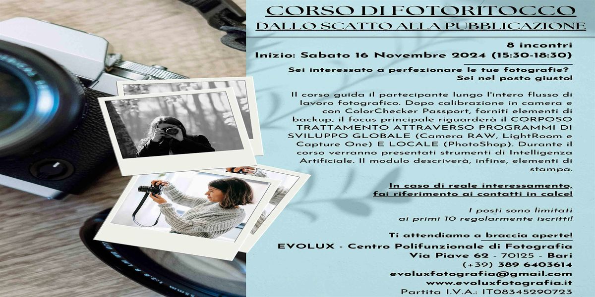 CORSO DI FOTORITOCCO