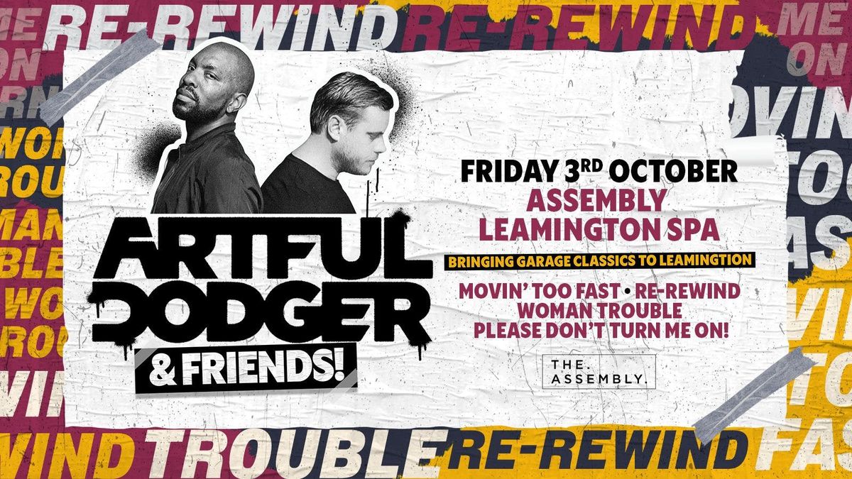 ARTFUL DODGER &amp; FRIENDS FRIDAY 3|10|25 