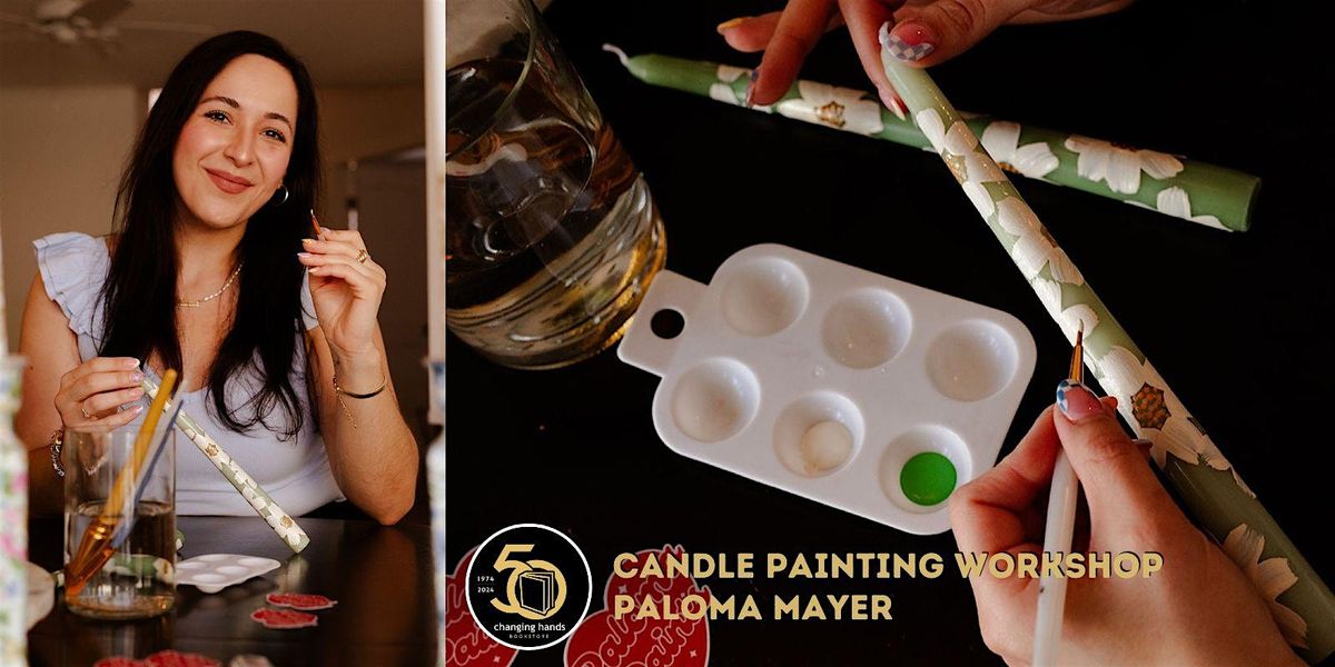 Sip & Paint: Candle Painting Workshop