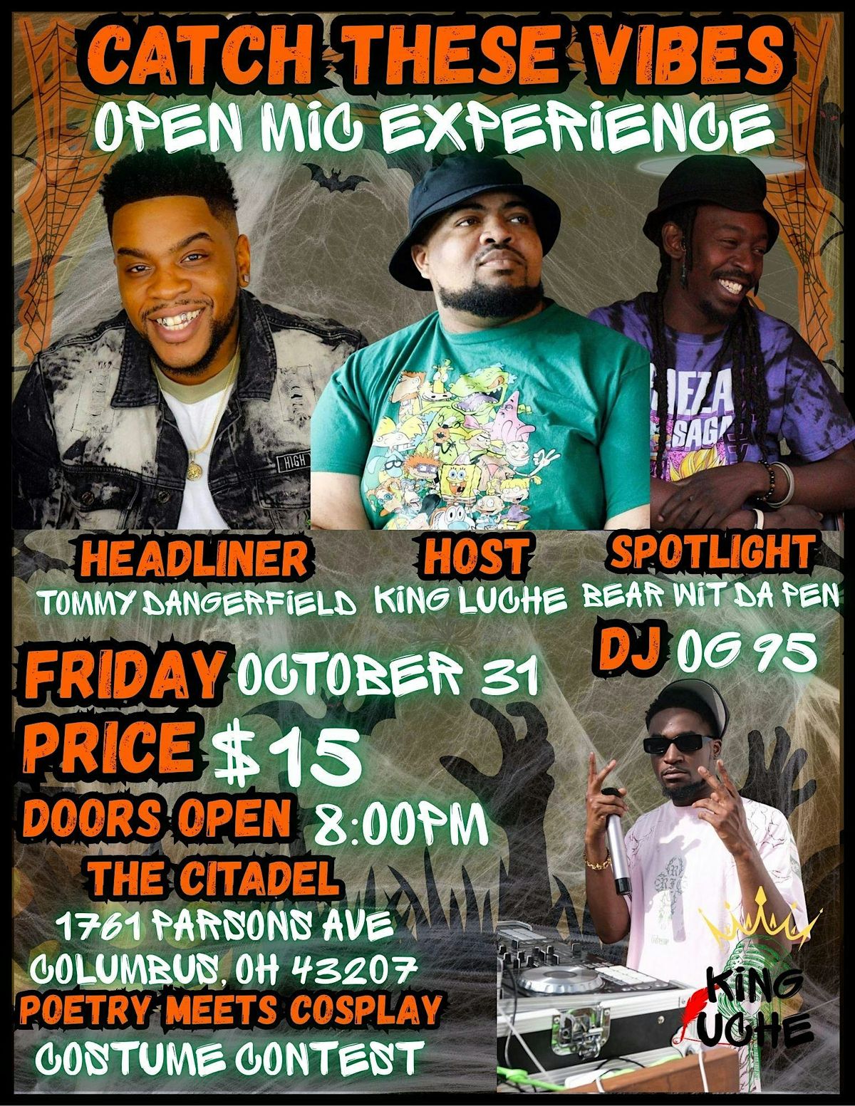 Catch These Vibes Open Mic Experience feat. Tommy Dangerfield