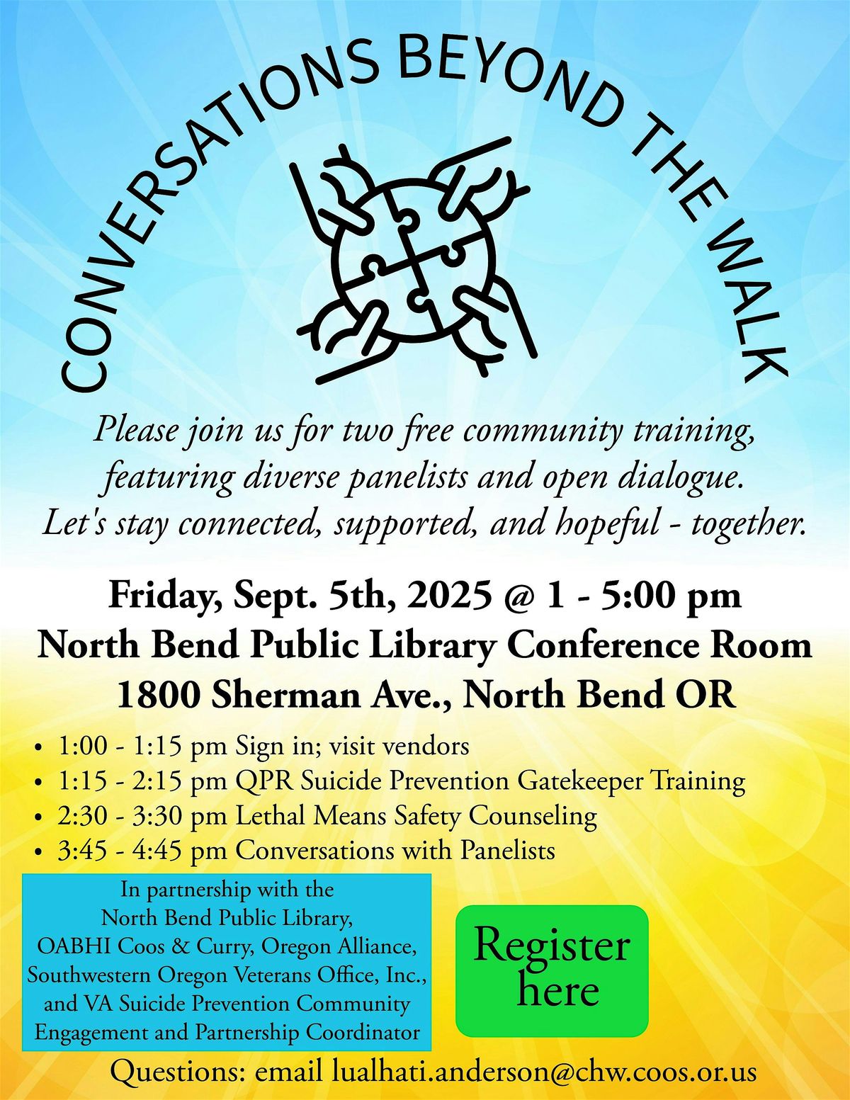 Conversations Beyond the Walk