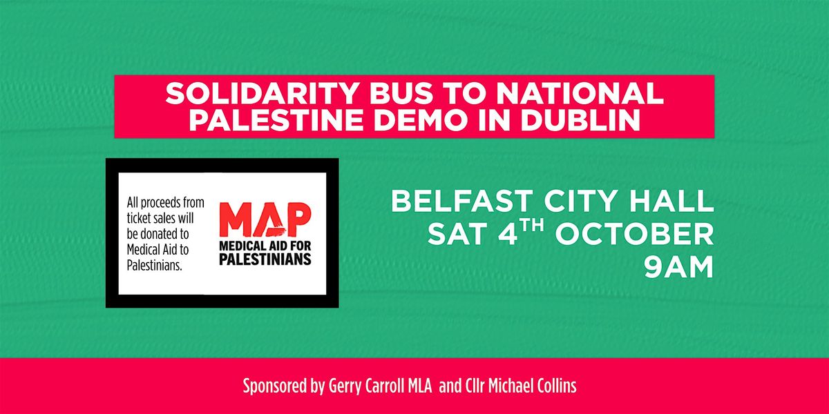 Palestine Solidarity Bus to Dublin