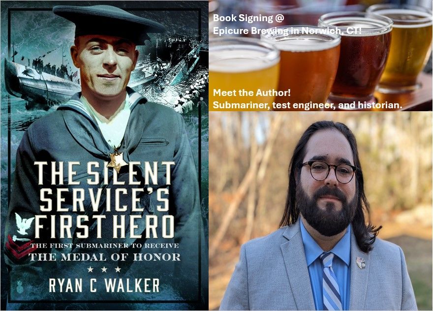 The Silent Service's First Hero Book Signing at Epicure Brewing