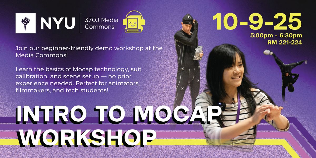 Intro to Mocap Workshop