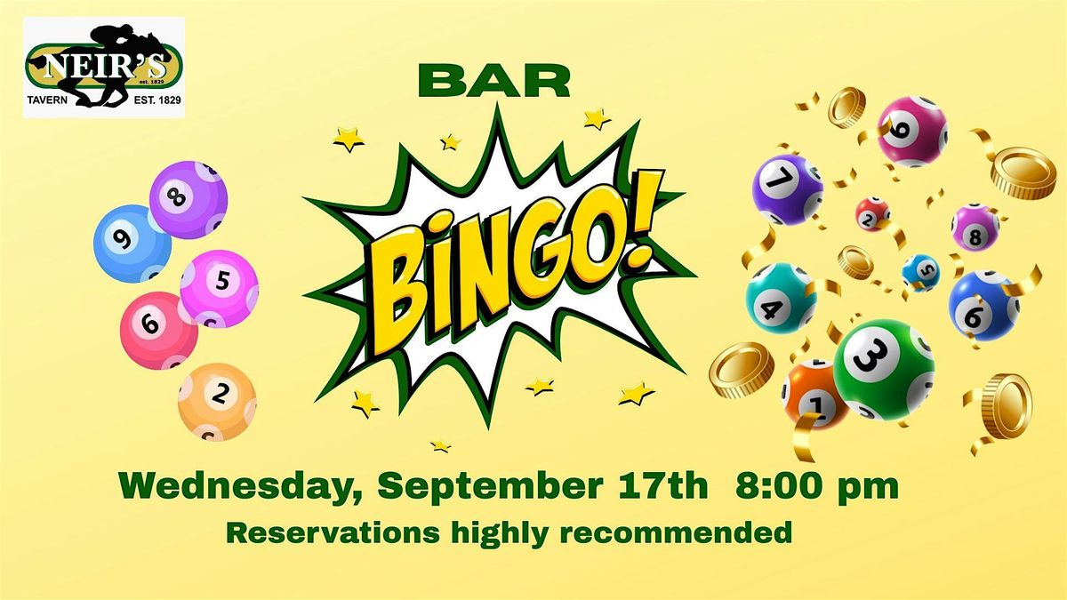 BAR BINGO!