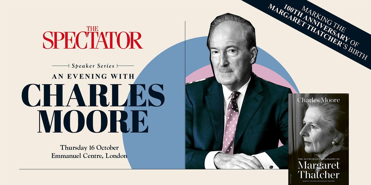Speaker Series: An evening with Charles Moore